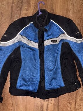 Tourmaster Men’s Blue and Black Lightweight Mesh Jacket